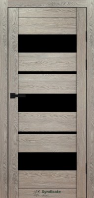 SD-PVC-105 Дуб натуральний скло BLK